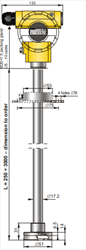 Cảm biến đo mức kiểu thủy tĩnh APC-2000ALW/P Series Aplisens